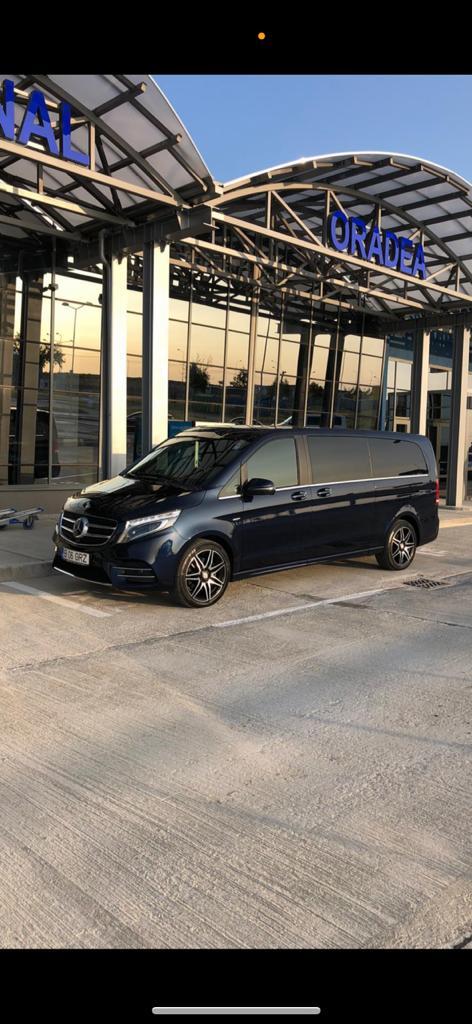 Mercedes-Benz V-Klasse Rotexim la Aeroportul Oradea